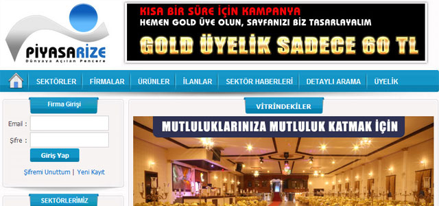 Rize iş dünyasının penceresi PiyasaRize