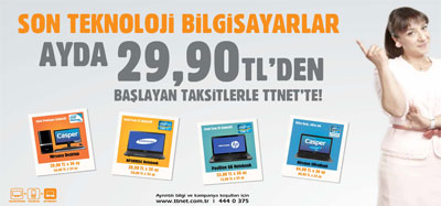 TTNET’ten yepyeni bilgisayar kampanyası