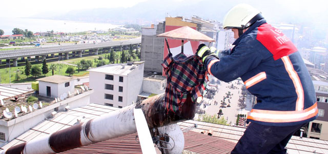 Rize İtfaiyesi'nden vatandaşlara uyarı!