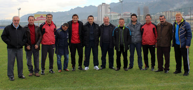 TÜFAD Rize'den Karaca'ya destek ziyareti