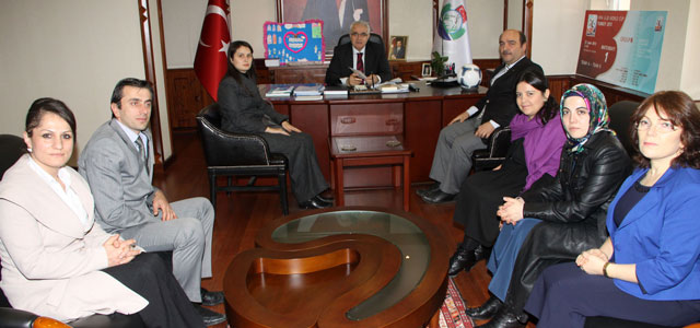 Sağlık-Sen Rize heyetinden Vali Çakır'a ziyaret