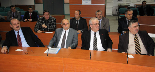 Rize Belediyesi'nde müdürler toplandı