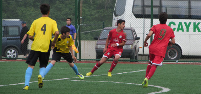 Çaykurspor U16, ilk rakibini dize getirdi