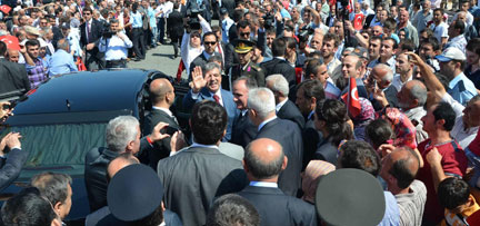 Cumhurbaşkanı Gül Çayeli'nde