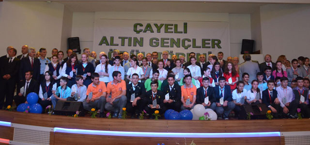 10. Altın Gençler Ödül Töreni yapıldı