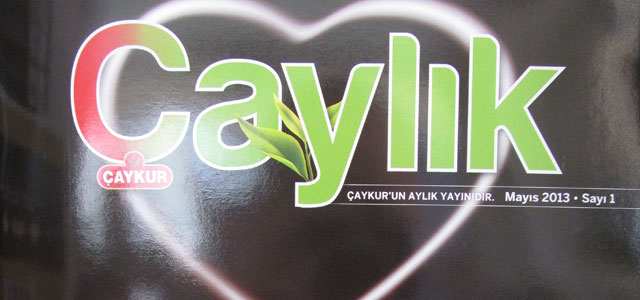 Çaykur'un aylık dergisi Çaylık çıktı