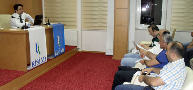 RİSİAD üyelerine motivasyon semineri verildi