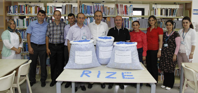 Rizeli Kütüphanecilerden engellilere destek