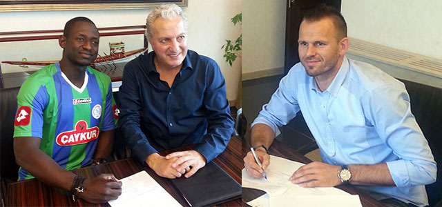 Çaykur Rizespor'da 2 imza daha