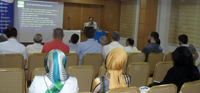 Risiad'dan şirket yönetiminde yetki devri semineri