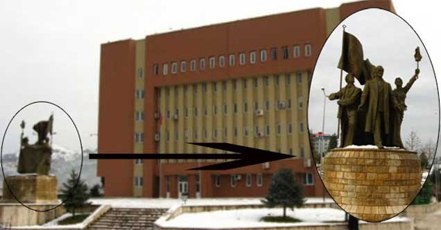 Rize Valiliği önündeki anıt nerede?