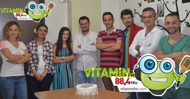 Rize'de yayın yapan Vitamin FM 20 yaşında