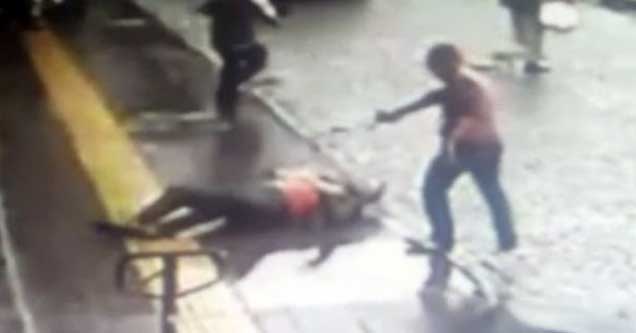 Rize'deki namus cinayeti güvenlik kamerasında