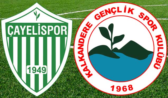 Çayeli deplasmanda, Kalkandere evinde 2-1 yenildi