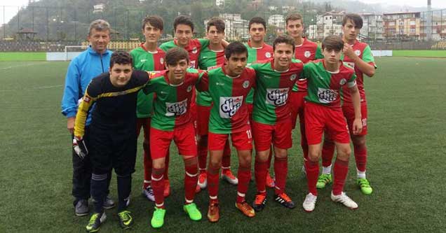 Çaykurspor U17 rövanşı 2-0 ile aldı