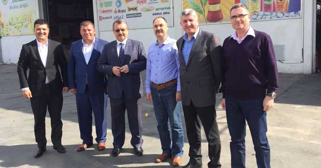 Sütlüoğlu, Çaykur'un Trakya bayilerini inceledi