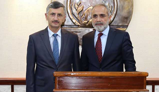 Cumhurbaşkanı Başdanışmanı Topçu'dan Vali Bektaş'a ziyaret