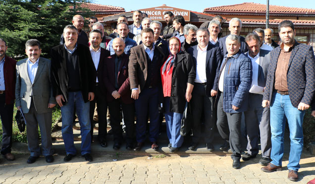 Muhtarlarla afet sonrası çalışmalar değerlendirildi