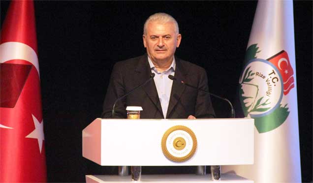 Başbakan Yıldırım Rize'deki STK'larla buluştu
