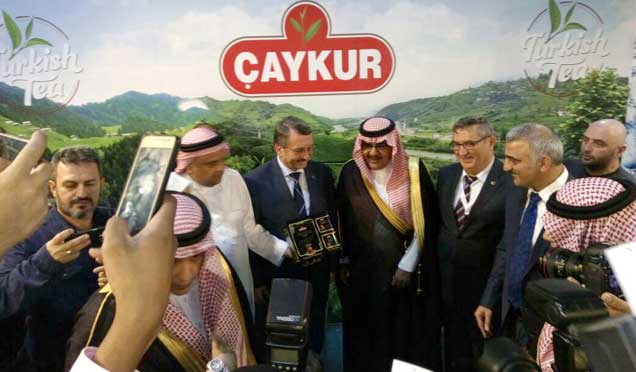 Çaykur, Suudi Arabistan'daki fuarda yerini aldı