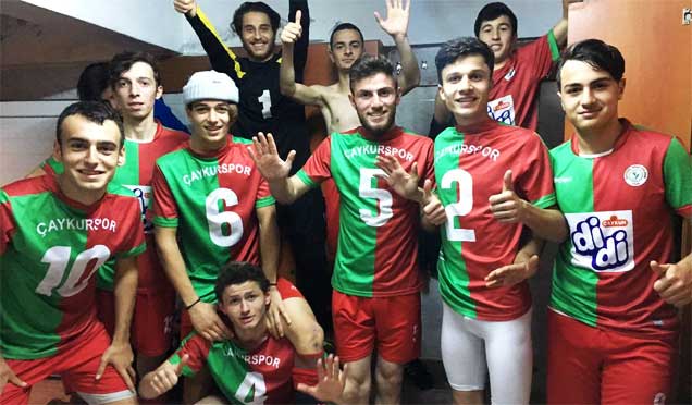 Çaykurspor U19 dolu dizgin gidiyor