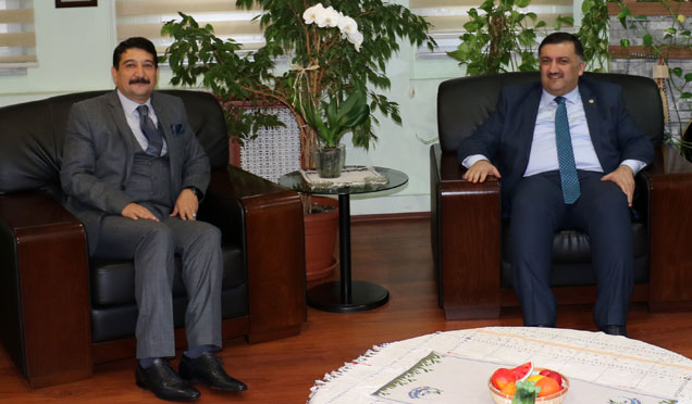 Karal'dan yeni İl Emniyet Müdürü'ne ziyaret