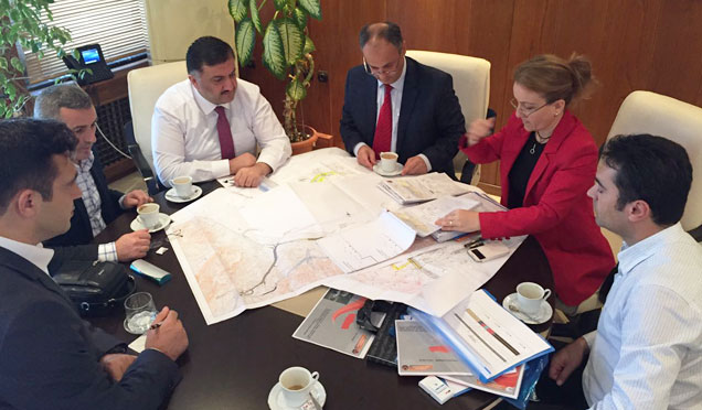 Rize'nin karayolu yatırımları masaya yatırıldı