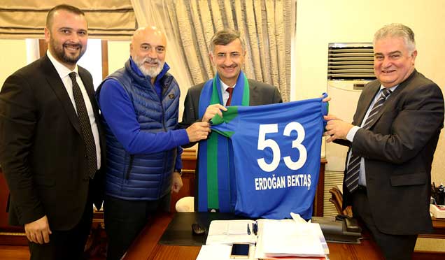 Karaman Vali Bektaş'ı ziyaret etti