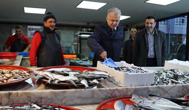 Kasap ve Türüt esnaf ziyaretlerinde