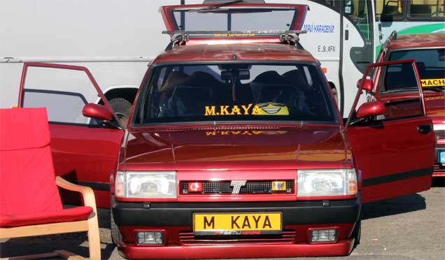 Modifiye araç tutkunları Rize'de bir araya geldi