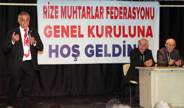 Rize Muhtarlar Federasyonu "Erbaş ile devam" dedi