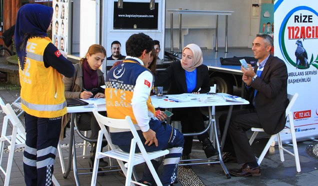 Rize'de vatandaşlardan organ bağışı talebi