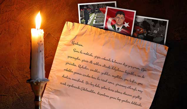 Gençlerden 15 Temmuz Şehitlerine Mektup