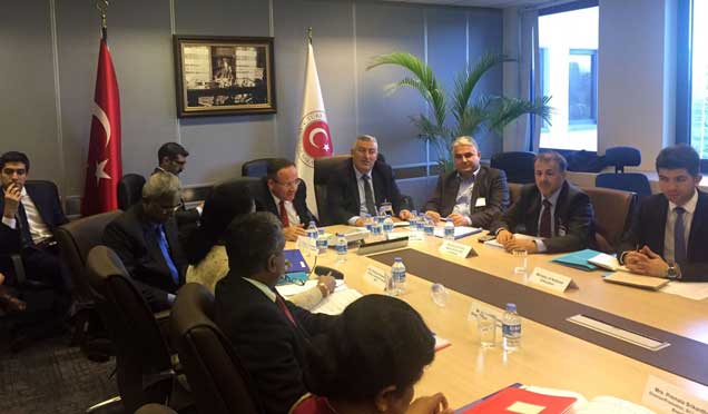 Türkiye ile Sri Lanka arasında Ekonomik ve Teknik İşbirliği Toplantısı