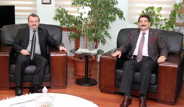 Sütlüoğlu'ndan yeni İl Emniyet Müdürü'ne ziyaret