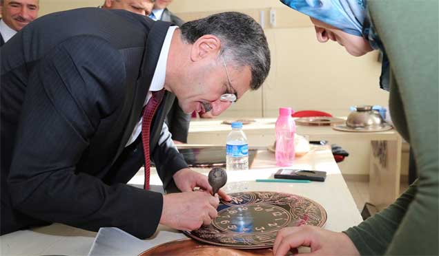 Vali Bektaş Güneysu'da