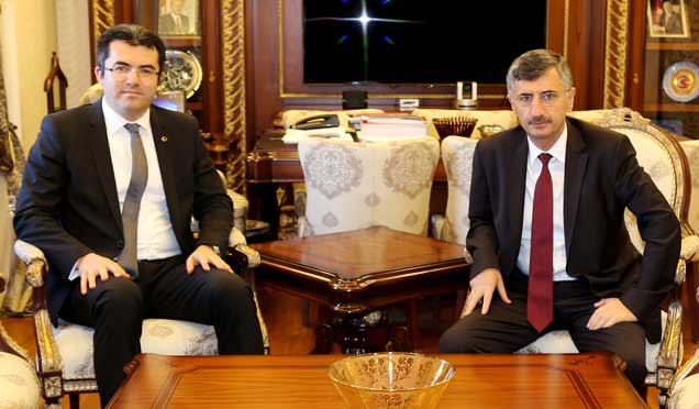 Gümüşhane Valisi'nden Vali Bektaş'a ziyaret