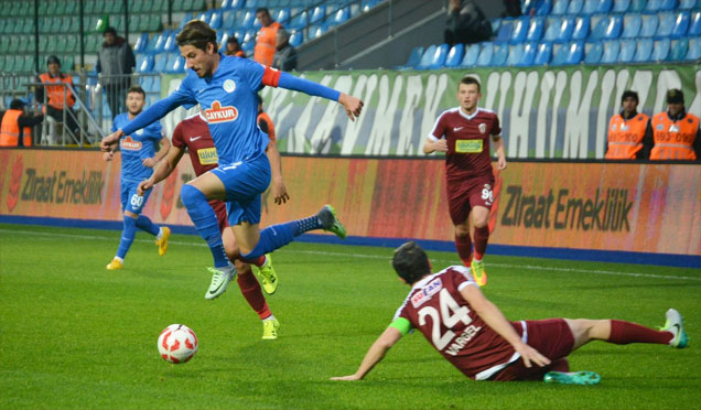 Çaykur Rizespor Kupa'da İnegölspor'a 5 attı