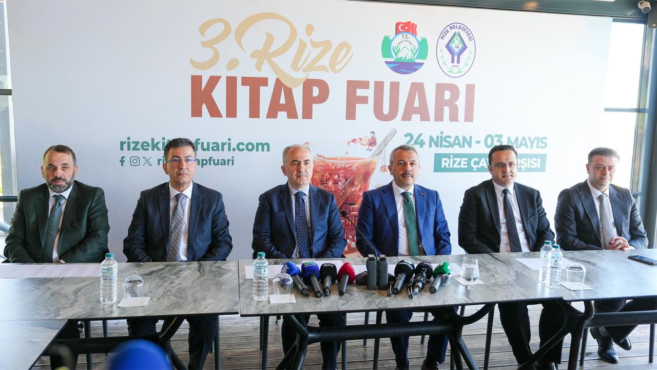 150 Yayınevi, 200 Yazar ile Rize 3. Kitap Fuarı Kapılarını Açıyor