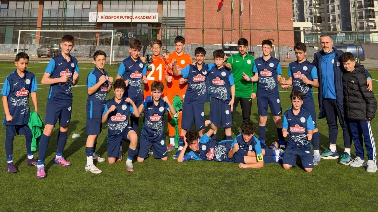 Çaykur Rizespor U13, Arhavispor’u 6-0 Mağlup Etti