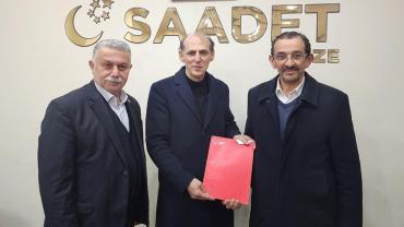 Kalkandere Saadet Partisi’nde Yusuf Korkmaz İlçe Başkanı Oldu