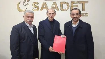 Kalkandere Saadet Partisi’nde Yusuf Korkmaz İlçe Başkanı Oldu