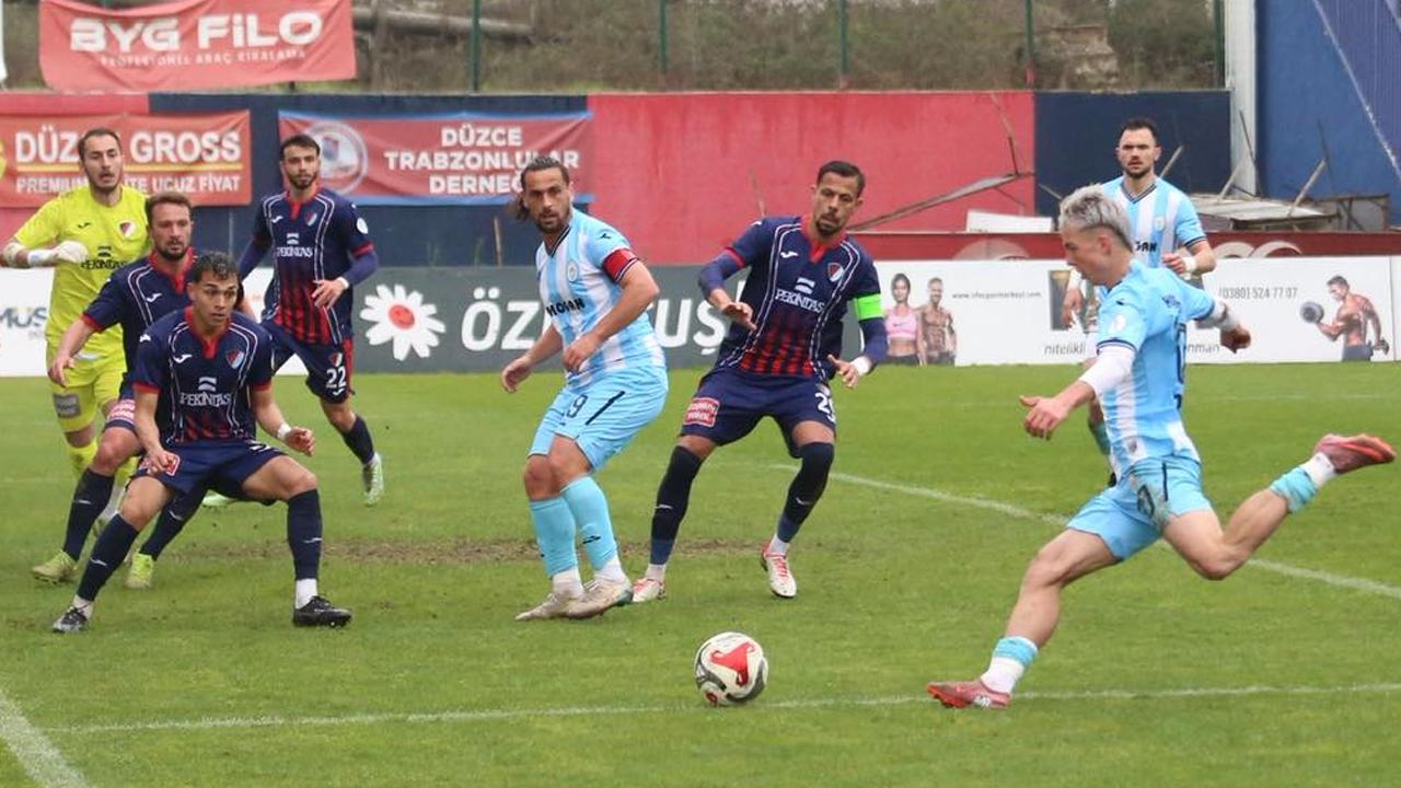 Pazarspor ile Zonguldakspor arasında Gol Düellosu: 3-3