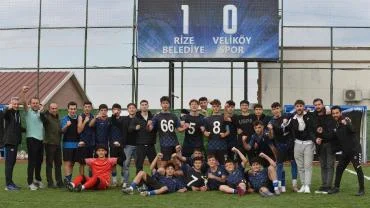 Rize U18’de Şampiyon Rize Belediyespor