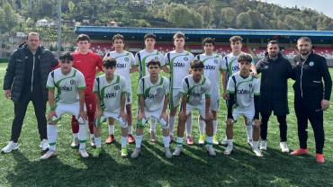 Rize Belediyespor U15'den gol şov