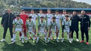 Rize Belediyespor U15'den gol şov