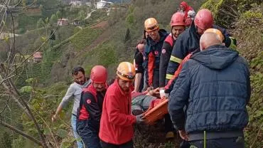 Rize'de Budama Kazası: Motorlu Tırpanla Ayağını Kesti