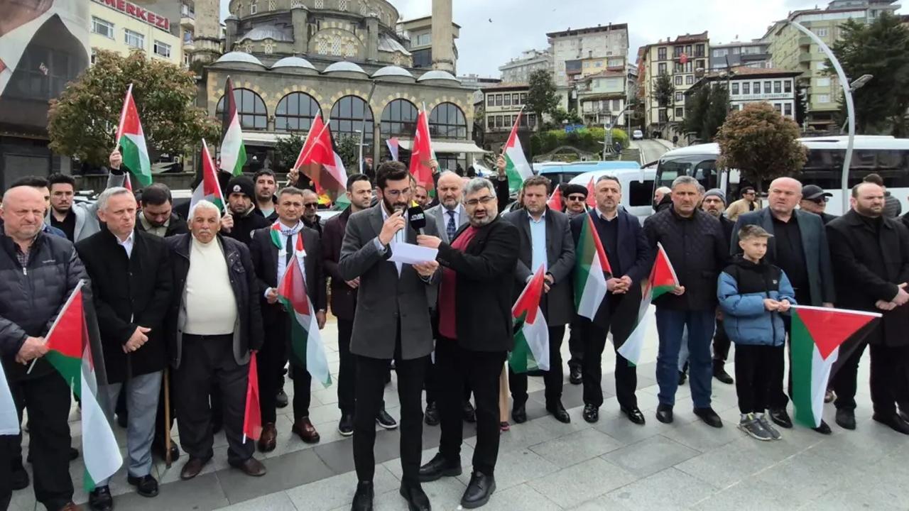 Rize’den İsrail’e Tepki: İdam Yasası Kendi İpinizi Çekmektir